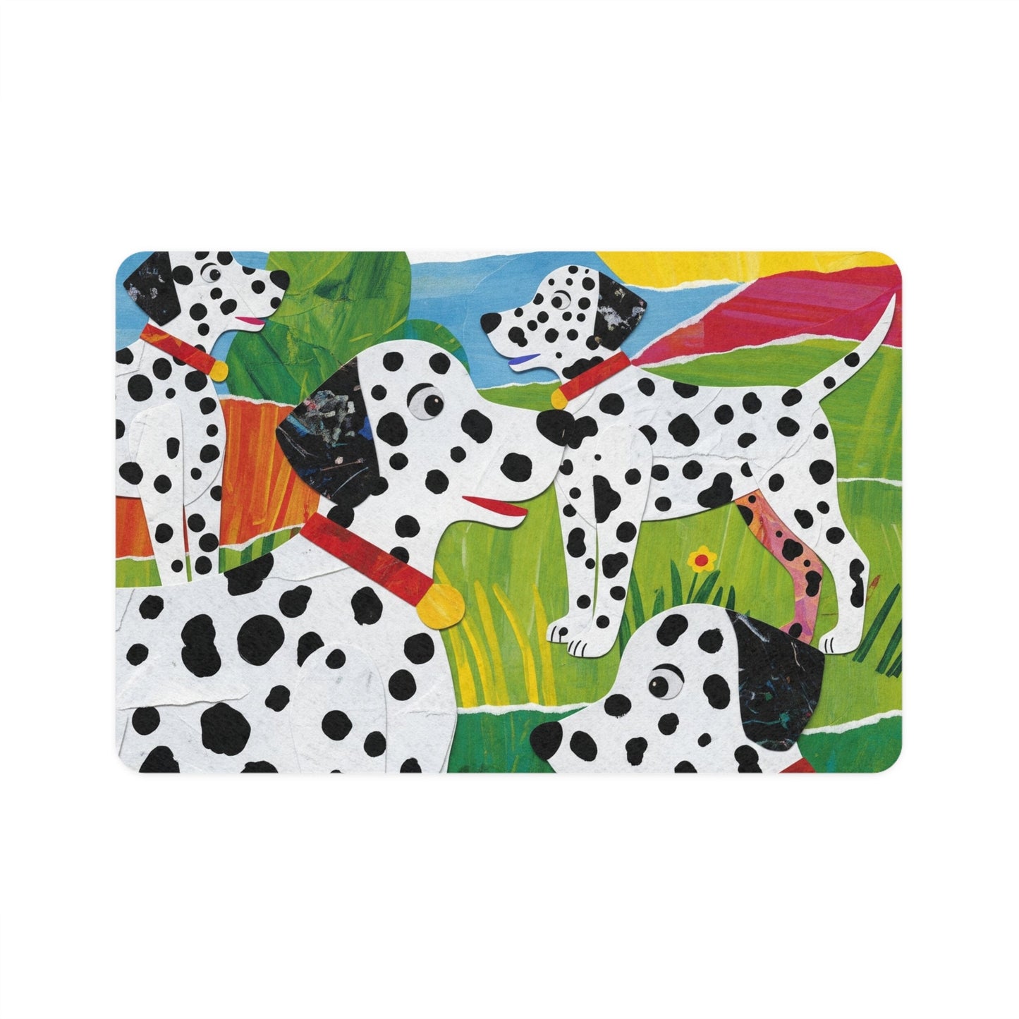 Tapis antidérapant pour animaux de compagnie – Tapis d'alimentation étanche pour chiens