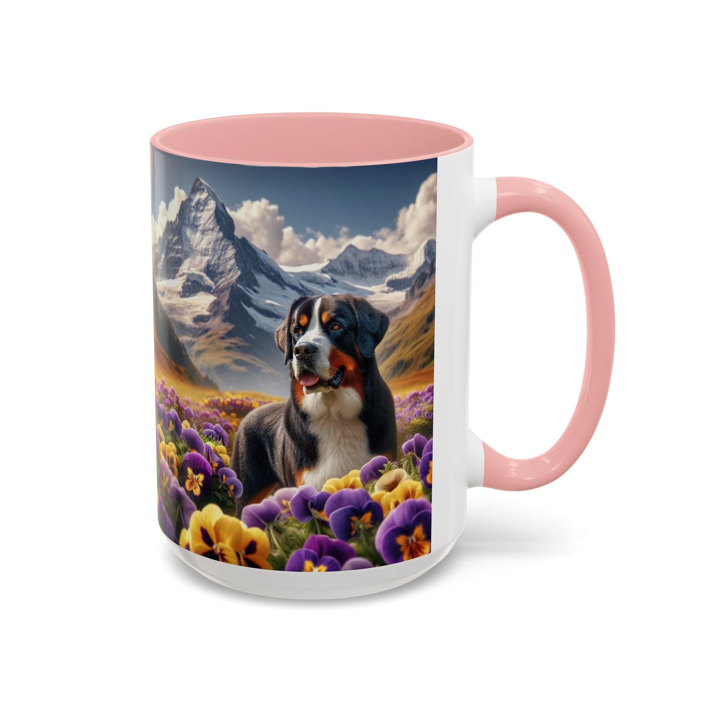 Keramiktasse mit Hunderassen-Motiv – 11 oz & 15 oz