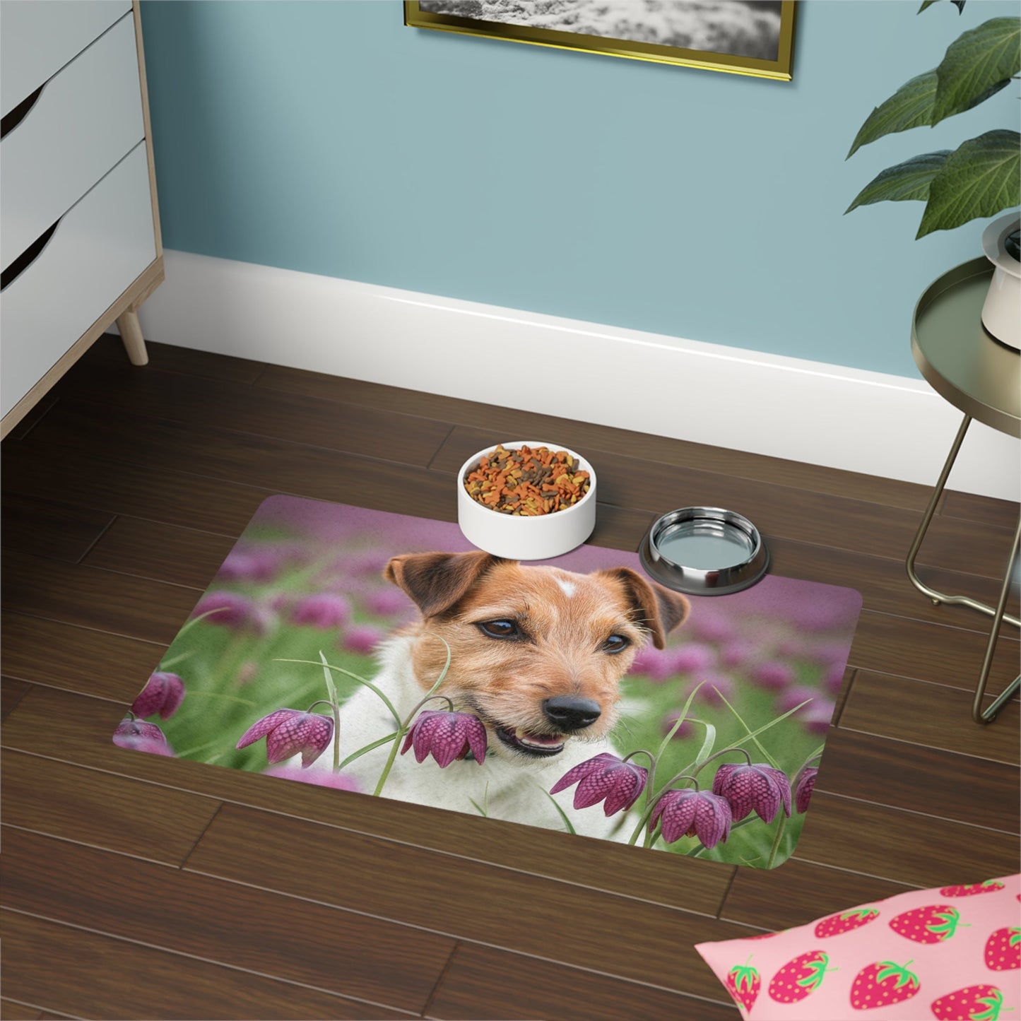 Non-Slip Pet Food Mat – Waterproof Feeding Mat for Dogs