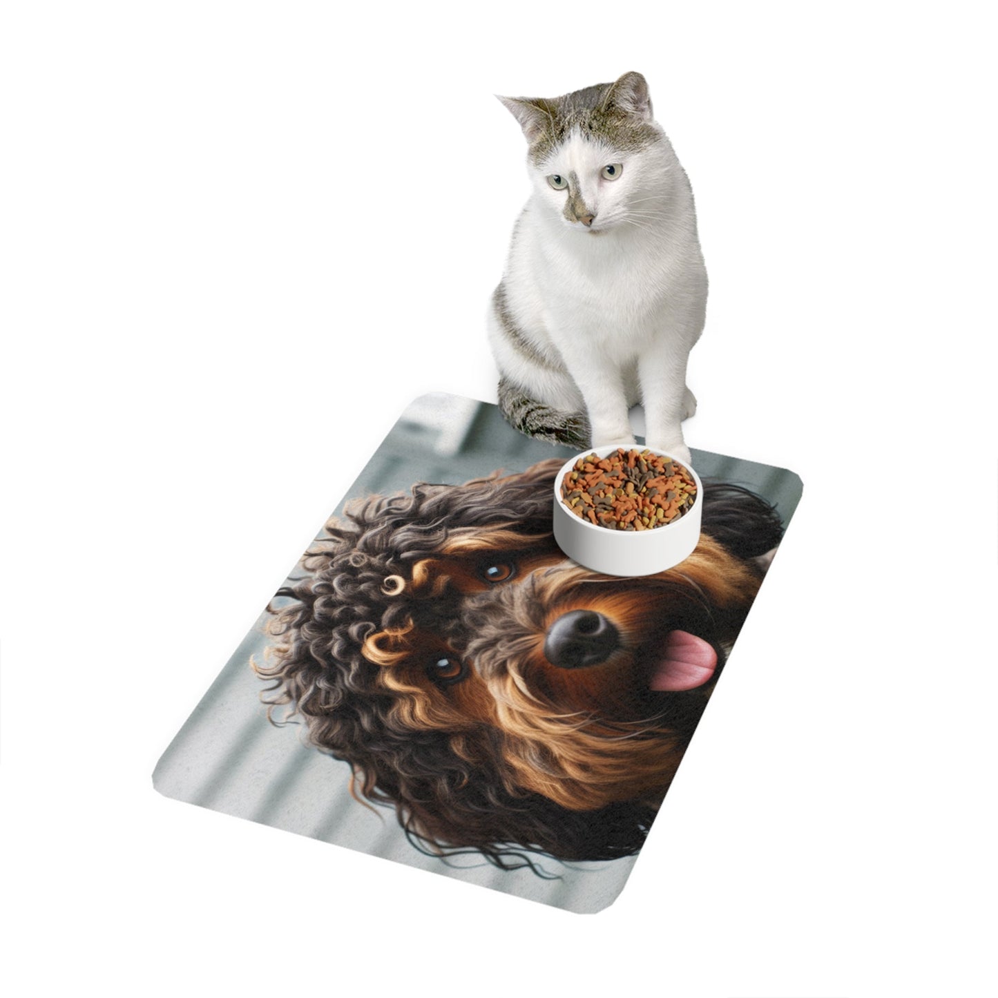Non-Slip Pet Food Mat – Waterproof Feeding Mat for Dogs