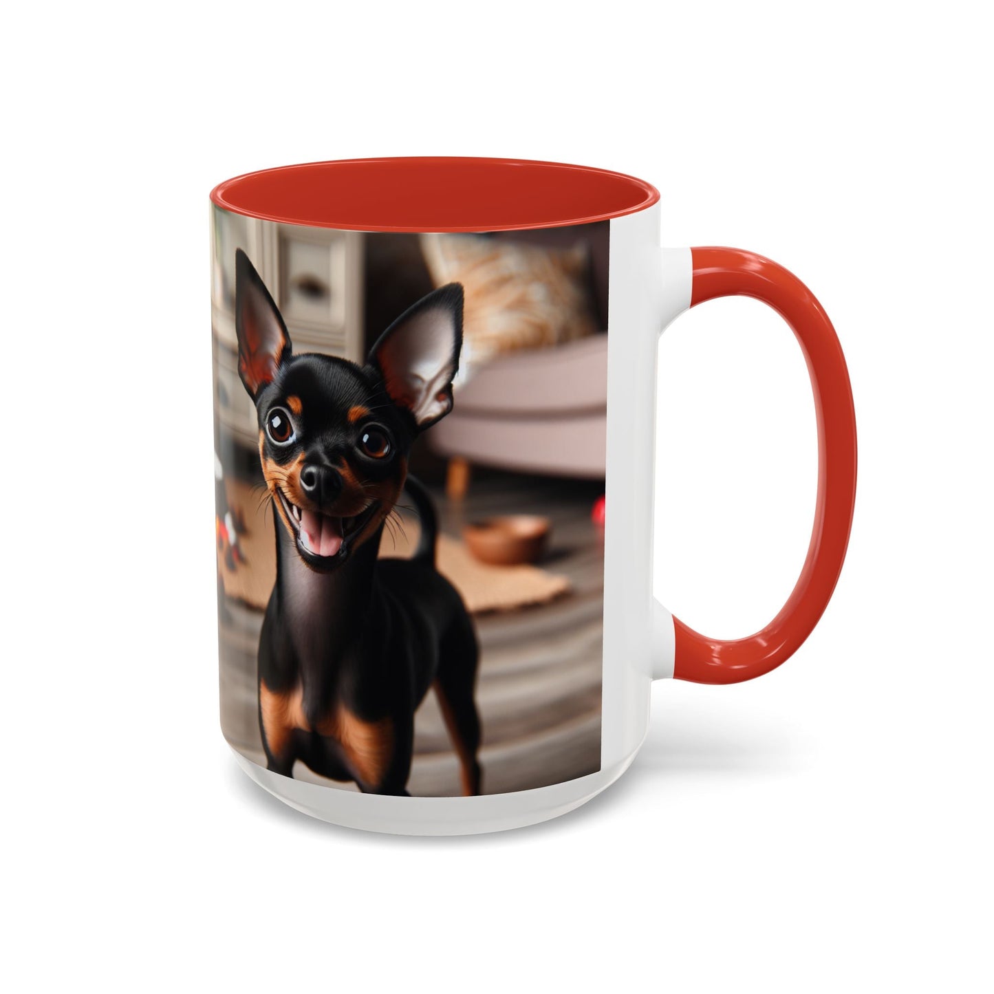 Keramiktasse mit Hunderassen-Motiv – 11 oz & 15 oz