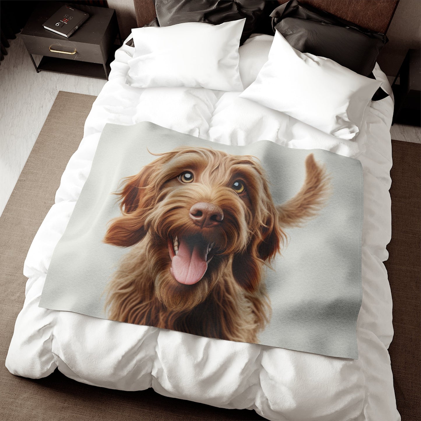 Sweatshirt Blanket – Plush Fleece Throw, 2 Size Options