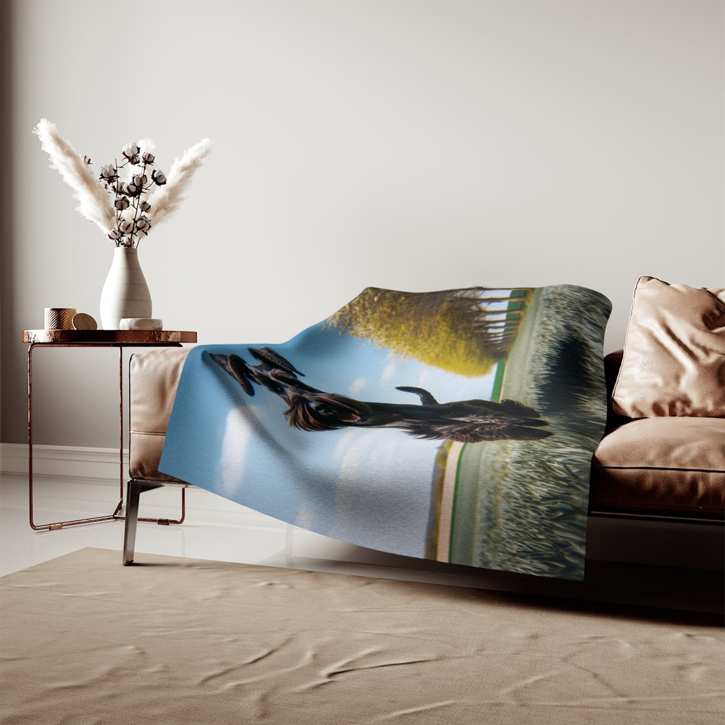Sweatshirt Blanket – Plush Fleece Throw, 2 Size Options