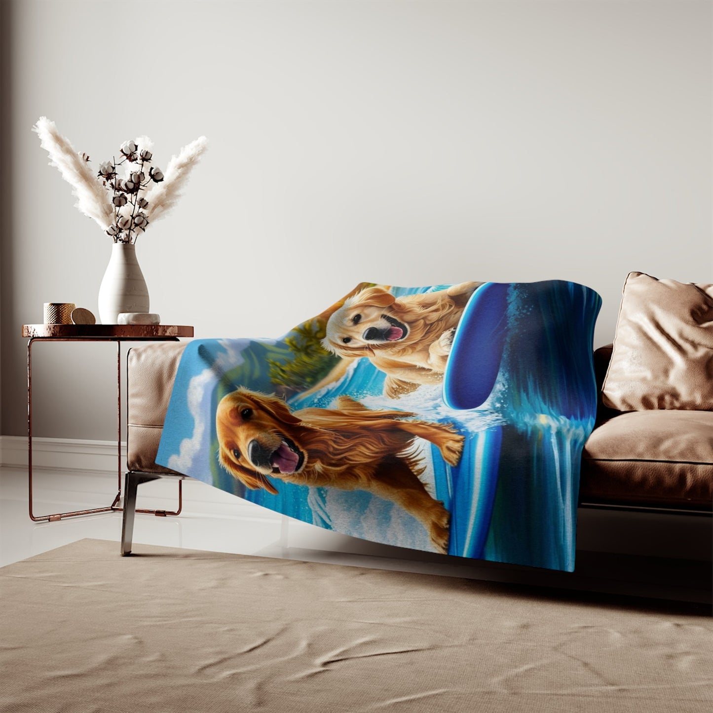 Sweatshirt Blanket – Plush Fleece Throw, 2 Size Options