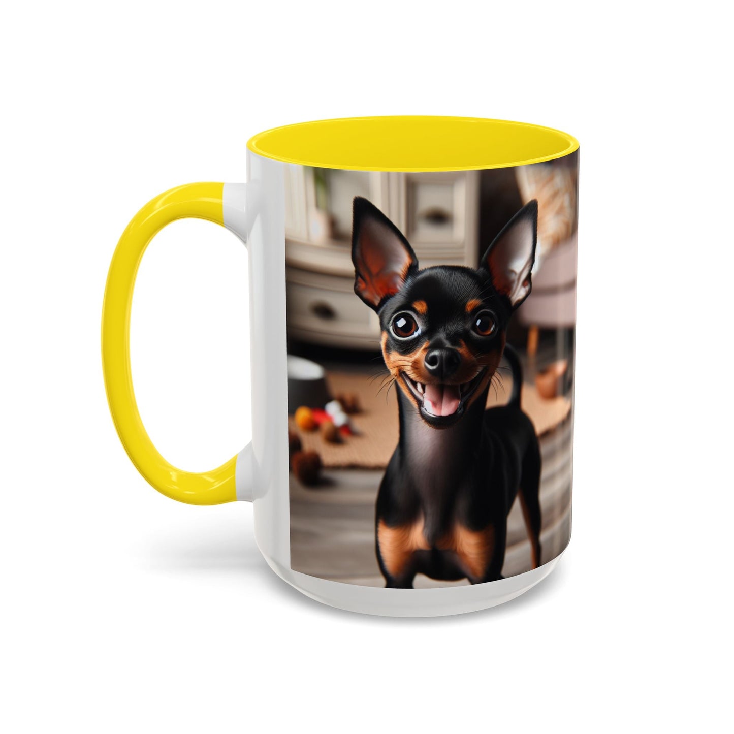 Keramiktasse mit Hunderassen-Motiv – 11 oz & 15 oz