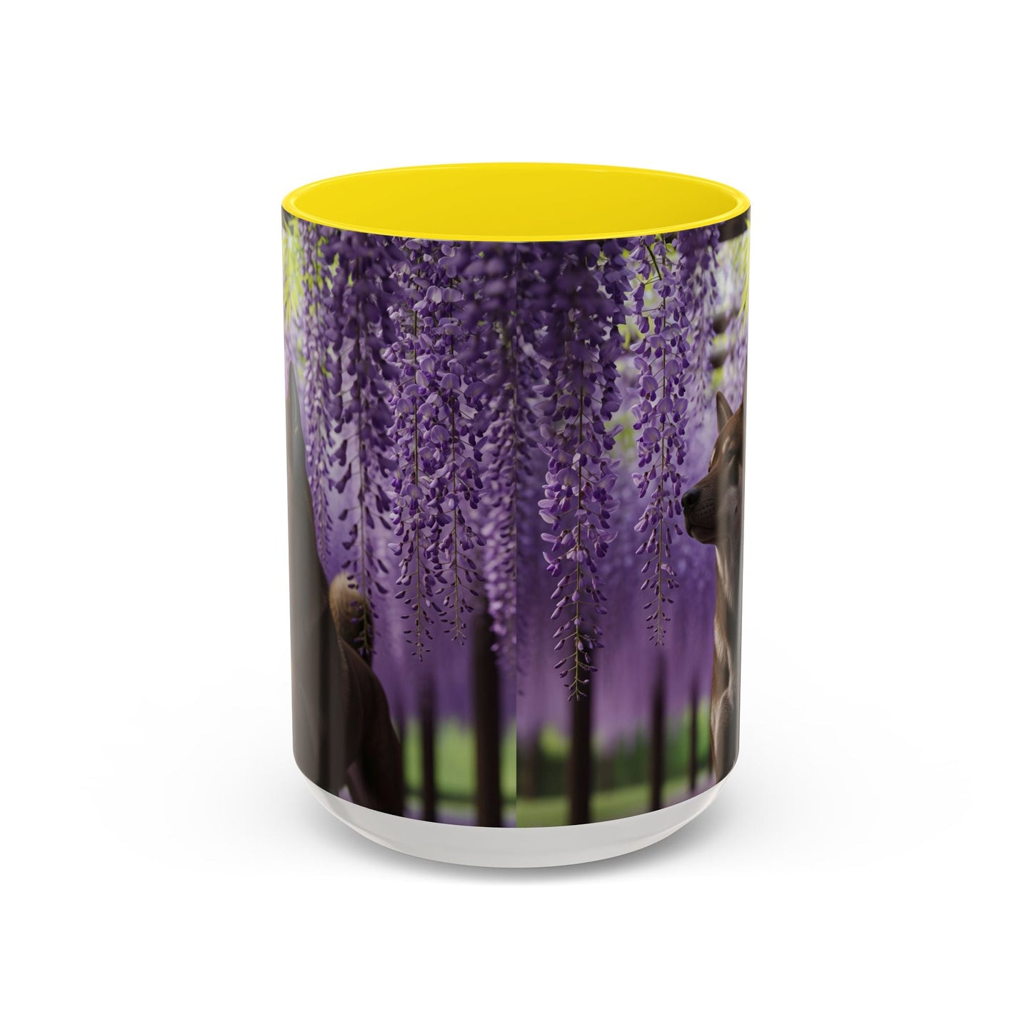 Keramiktasse mit Hunderassen-Motiv – 11 oz & 15 oz