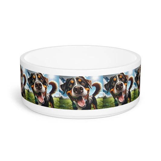 Ceramic Pet Bowl – 16 oz Dog Feeding Bowl