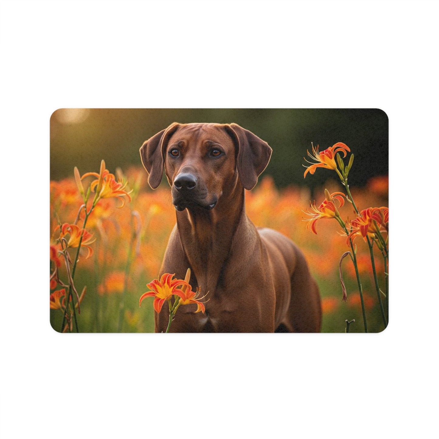 Non-Slip Pet Food Mat – Waterproof Feeding Mat for Dogs