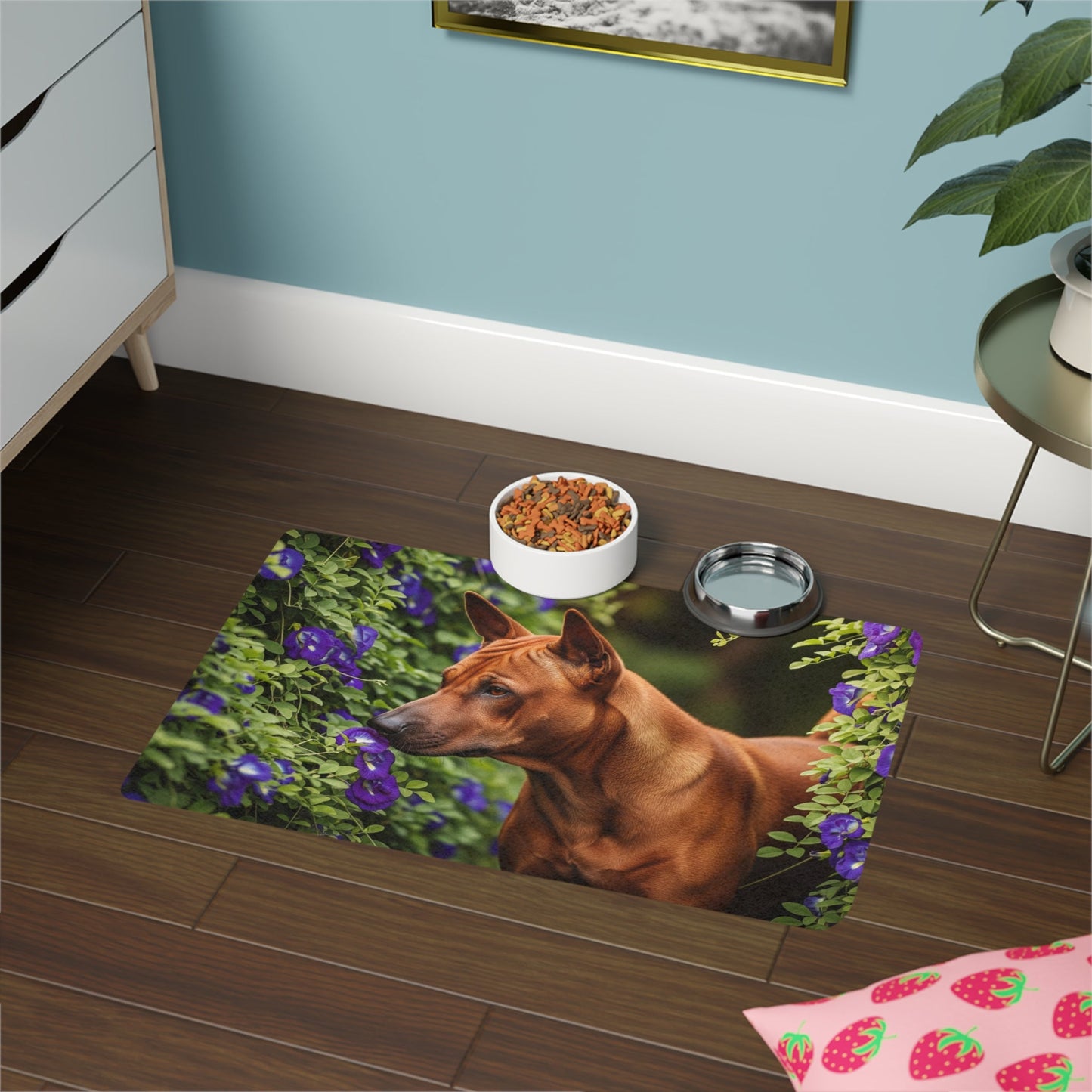 Non-Slip Pet Food Mat – Waterproof Feeding Mat for Dogs