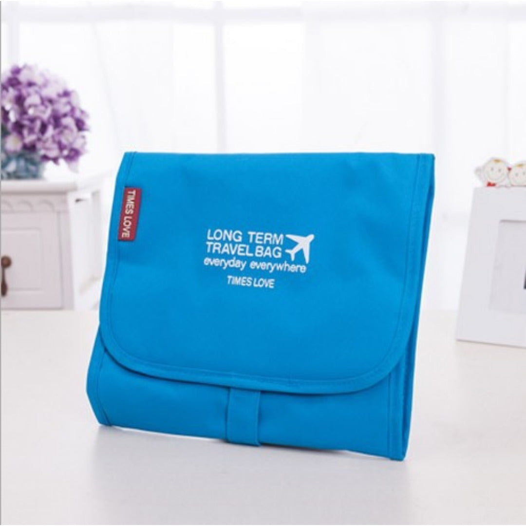Outdoor Travel Toiletry Bags,Waterproof 3-in-1 Foldable Wash Bag, Makeup Hook Storage Bag, Toiletry Bag organizer,
