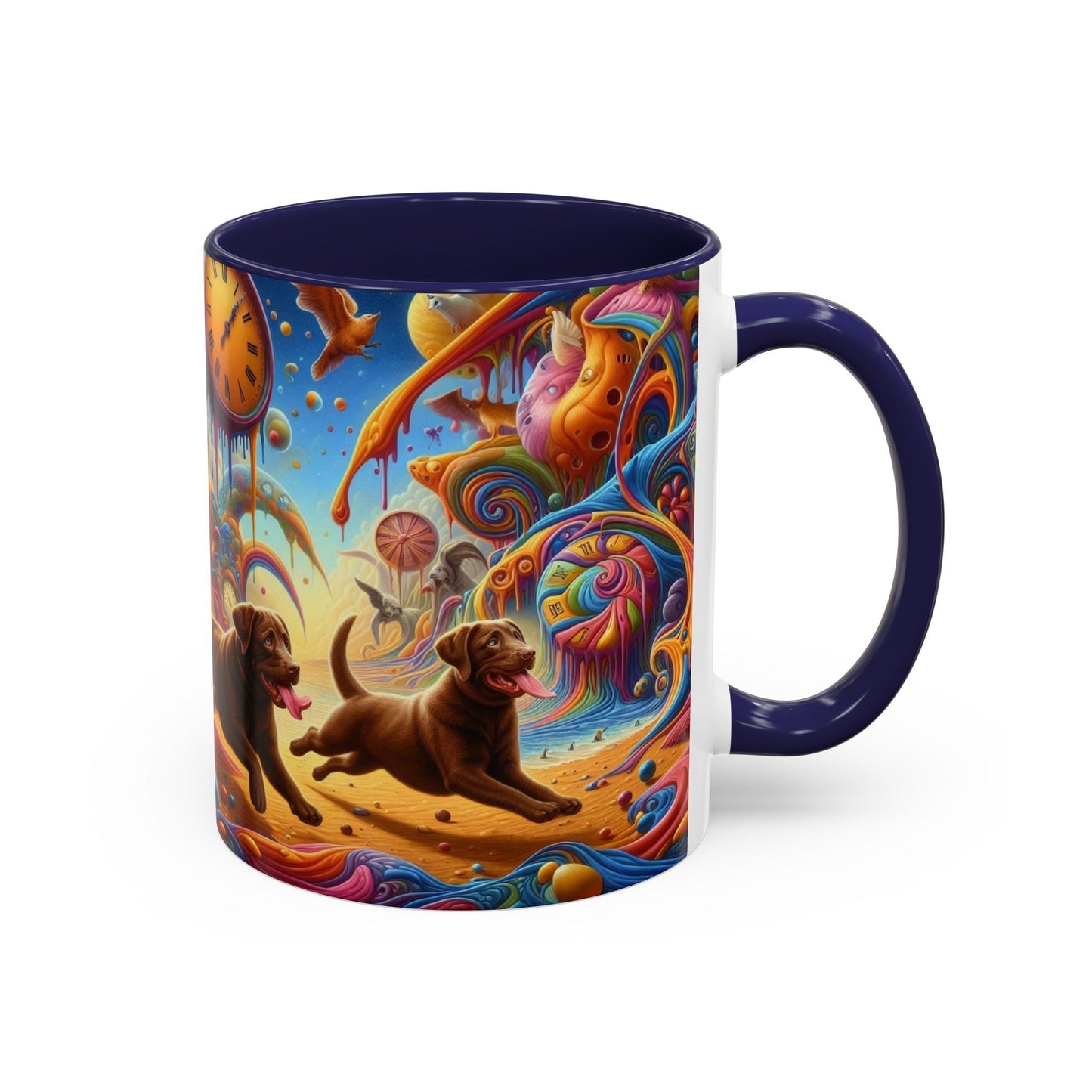 Keramiktasse mit Hunderassen-Motiv – 11 oz & 15 oz