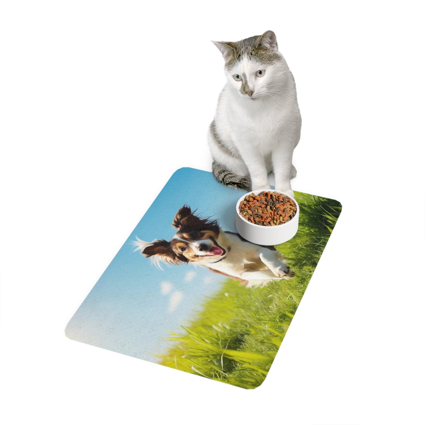 Non-Slip Pet Food Mat – Waterproof Feeding Mat for Dogs
