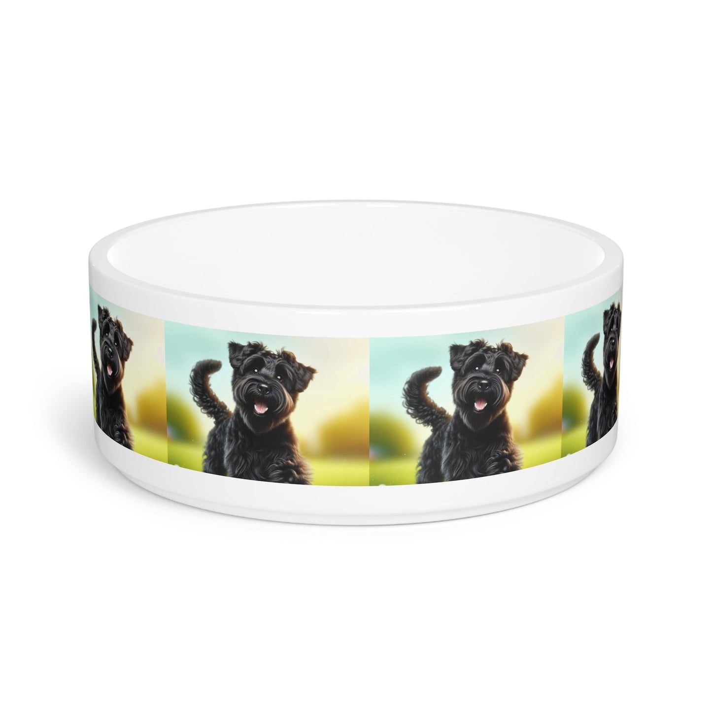 Ceramic Pet Bowl – 16 oz Dog Feeding Bowl