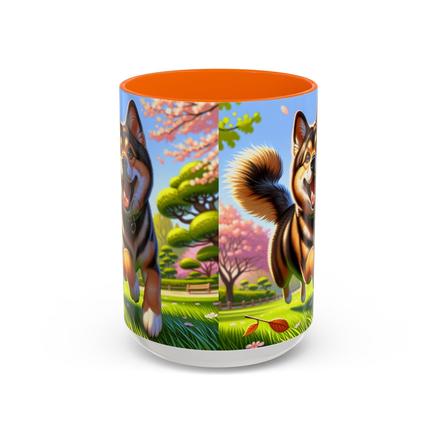 Keramiktasse mit Hunderassen-Motiv – 11 oz & 15 oz