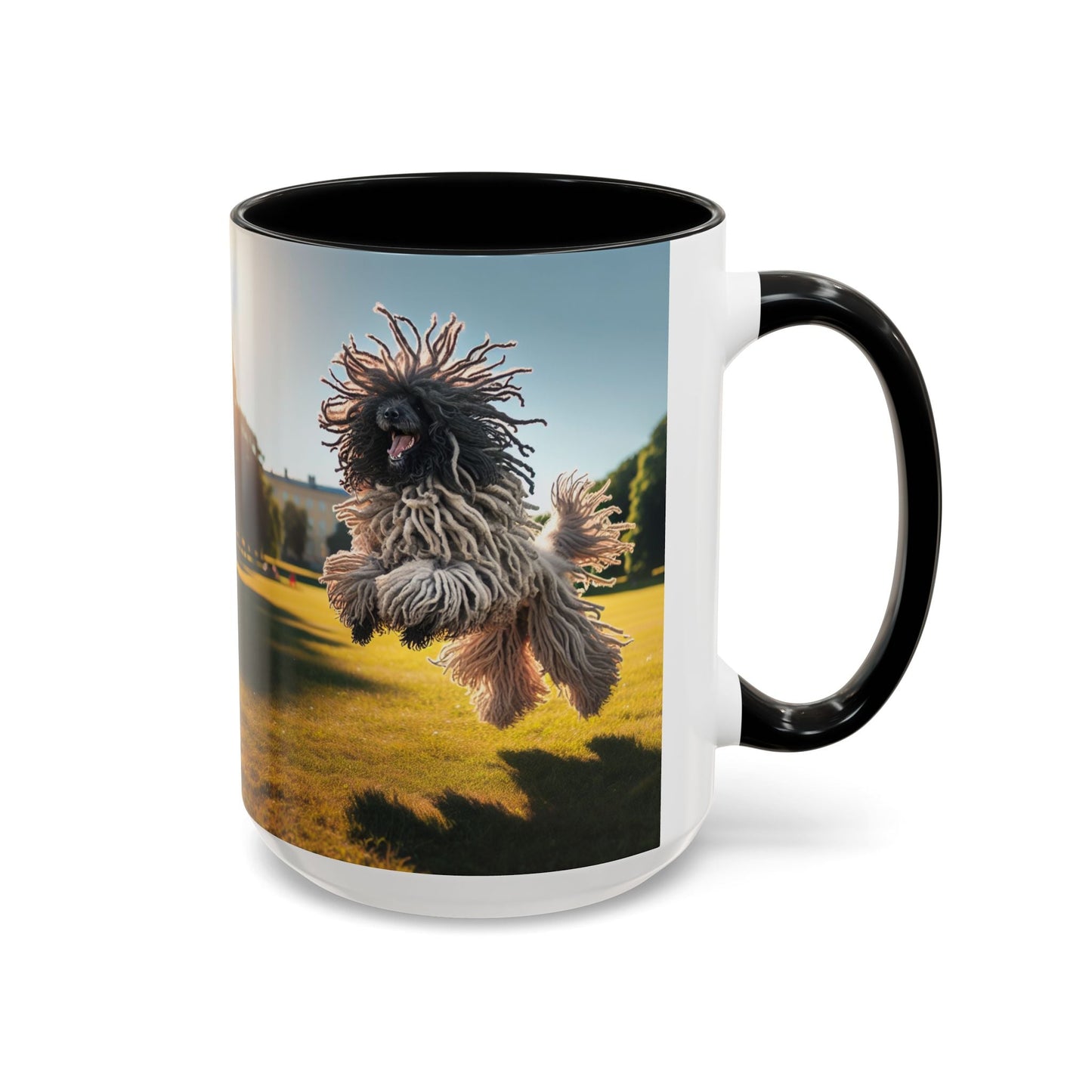 Keramiktasse mit Hunderassen-Motiv – 11 oz & 15 oz