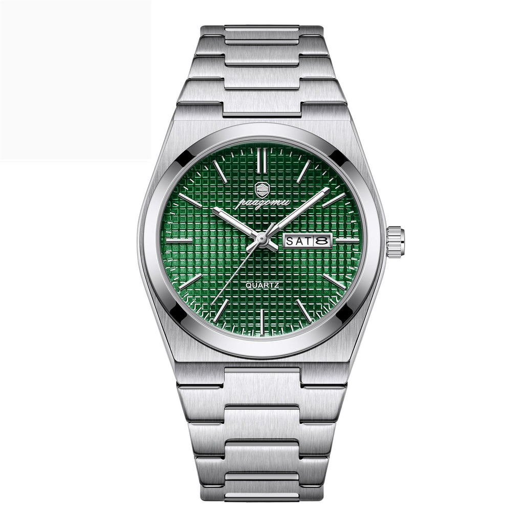 Luminous Quartz Waterproof Calendar Watch