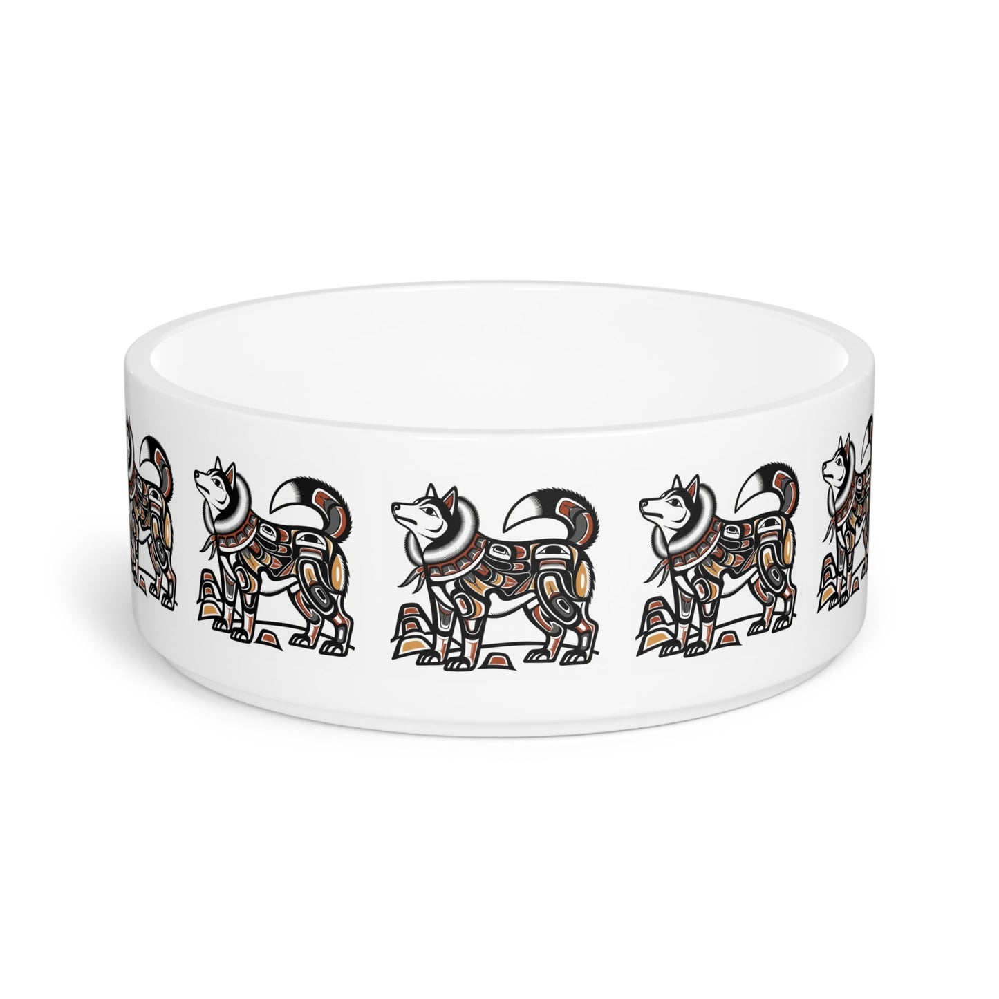 Ceramic Pet Bowl – 16 oz Dog Feeding Bowl