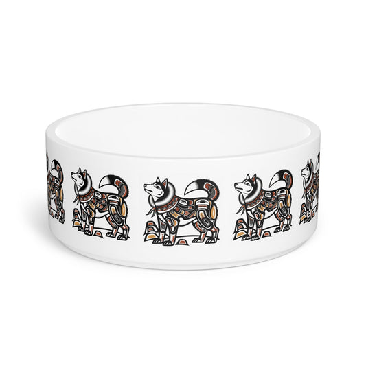 Ceramic Pet Bowl – 16 oz Dog Feeding Bowl