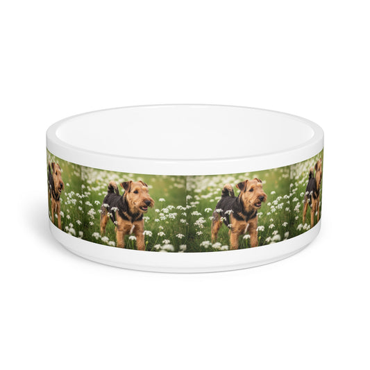Ceramic Pet Bowl – 16 oz Dog Feeding Bowl