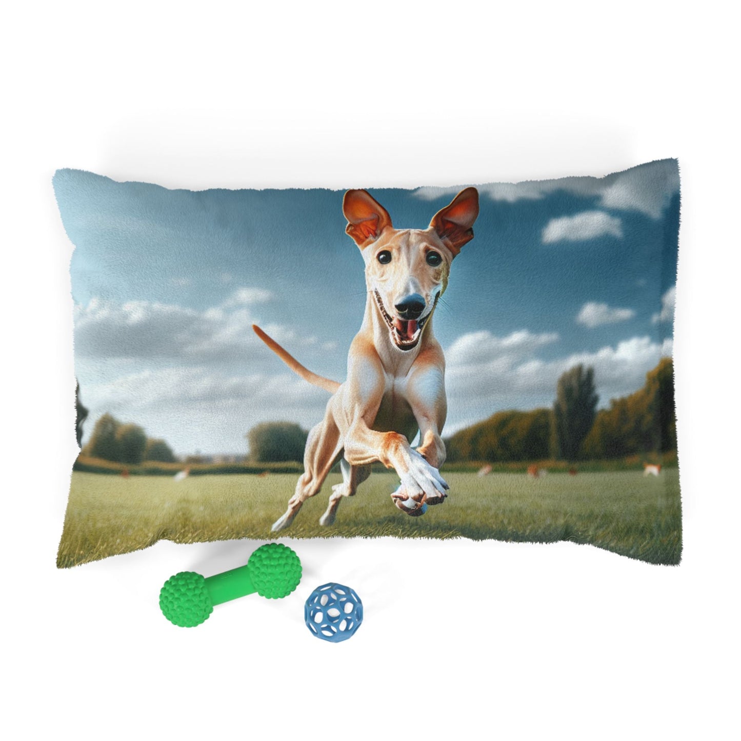 Haustierbett – Plüsch-Hundebett, 3 Größenoptionen