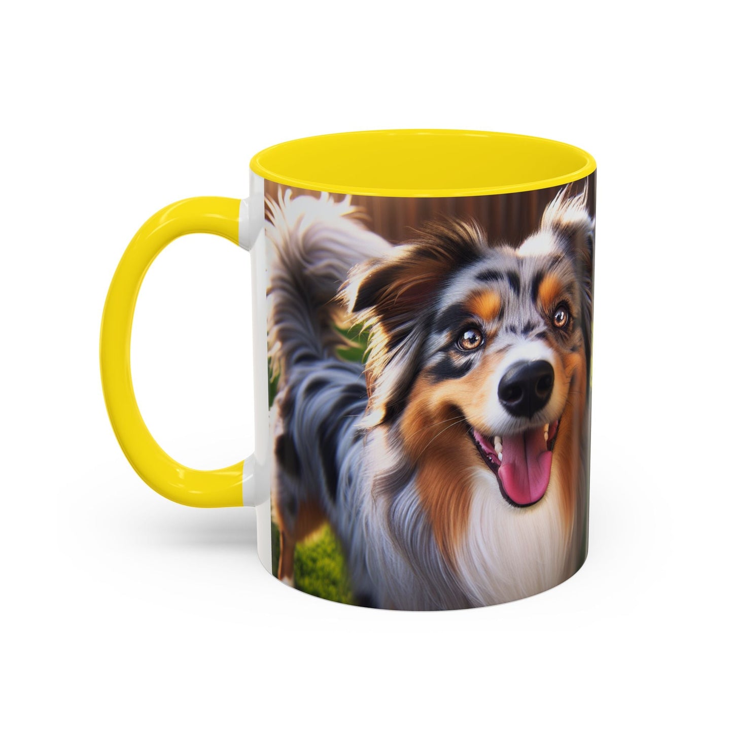 Keramiktasse mit Hunderassen-Motiv – 11 oz & 15 oz