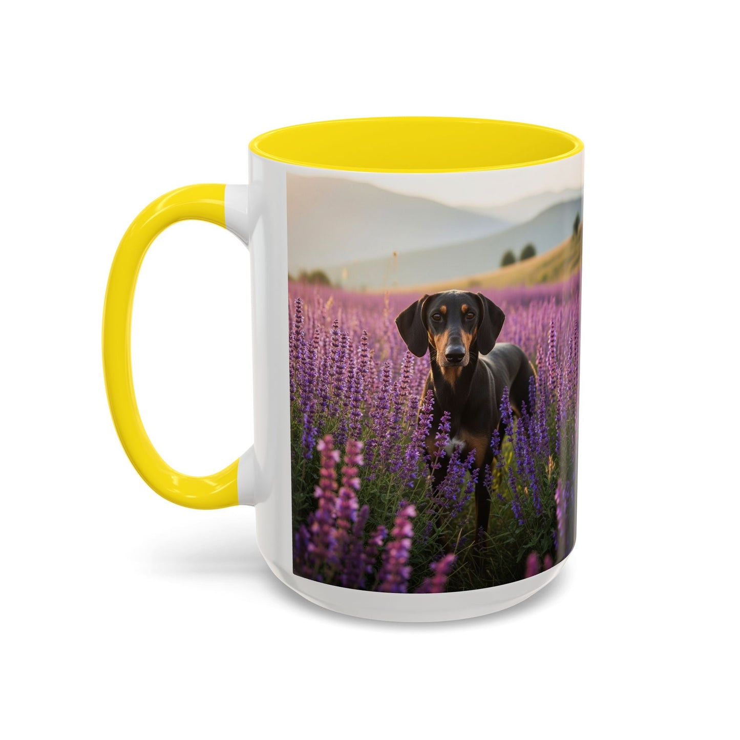 Keramiktasse mit Hunderassen-Motiv – 325 ml & 440 ml