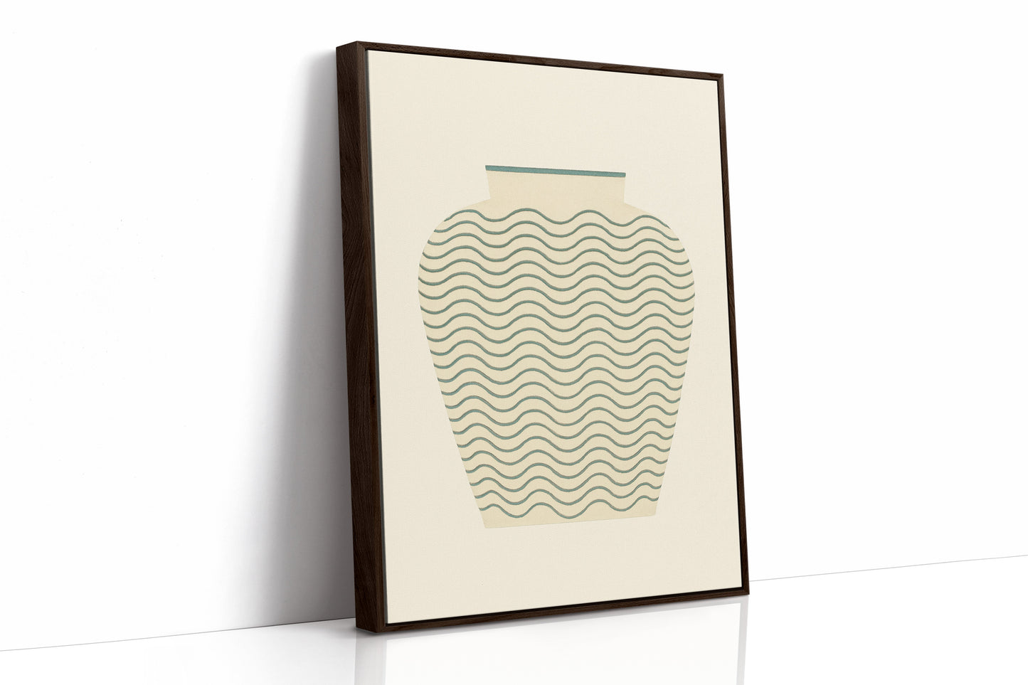 Waves on a Clay Vessel