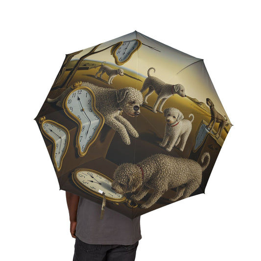 48" Semi-Automatic Umbrella – Windproof Large Travel Rain Umbrella