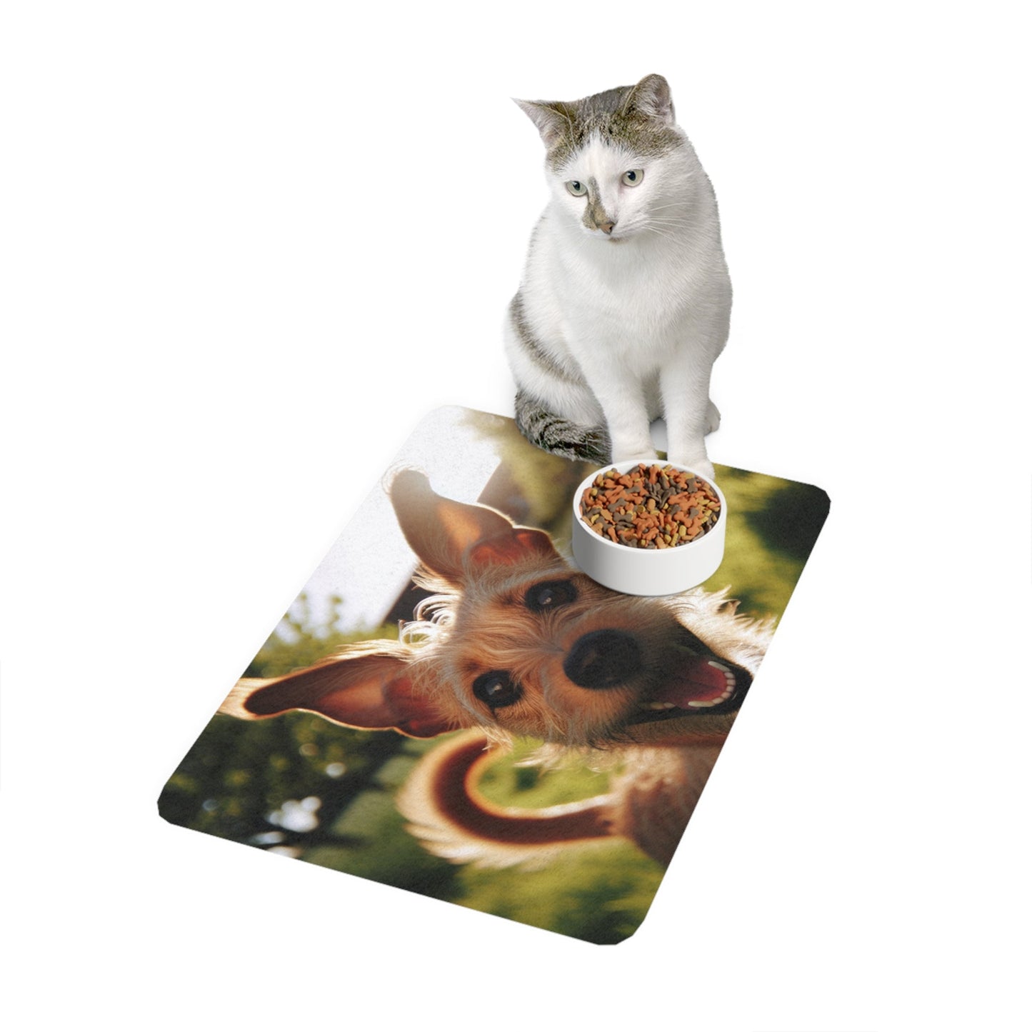 Non-Slip Pet Food Mat – Waterproof Feeding Mat for Dogs