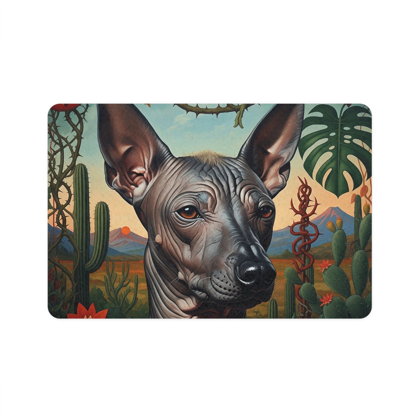 Tapis antidérapant pour animaux de compagnie – Tapis d'alimentation étanche pour chiens