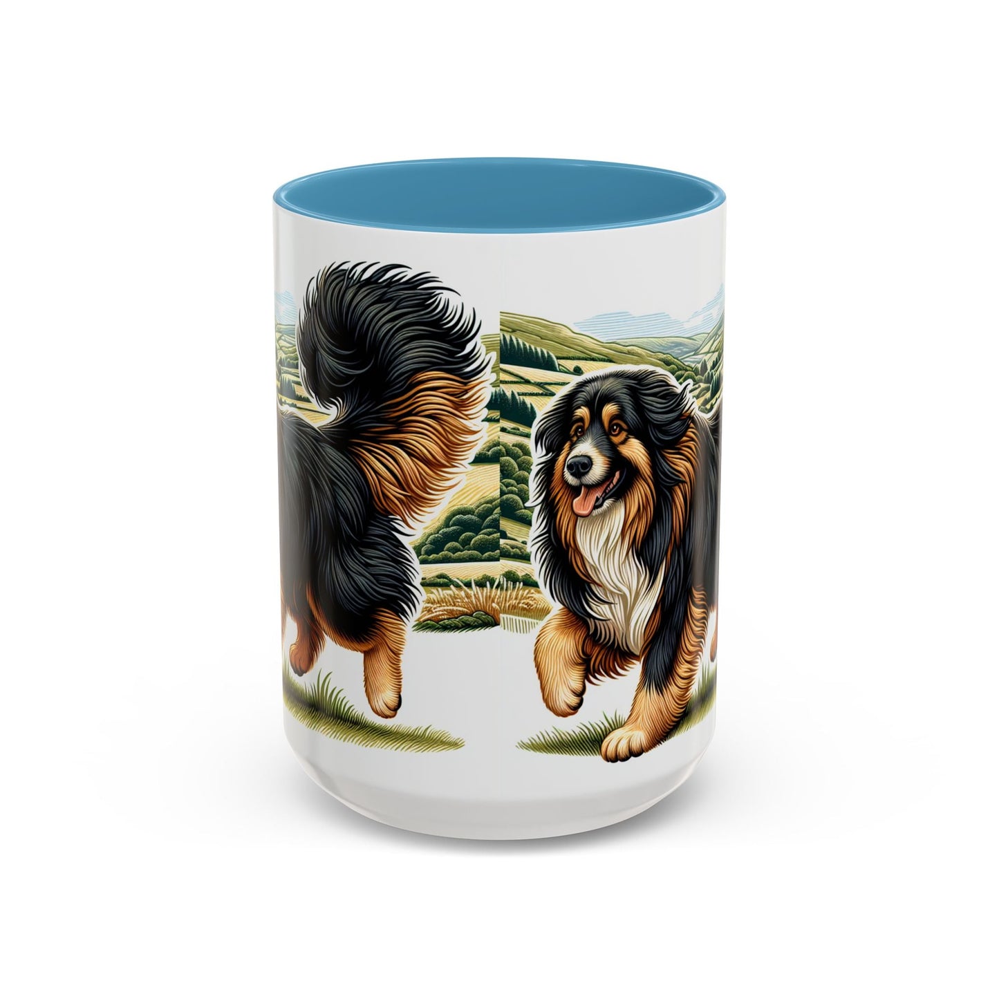 Keramiktasse mit Hunderassen-Motiv – 11 oz & 15 oz