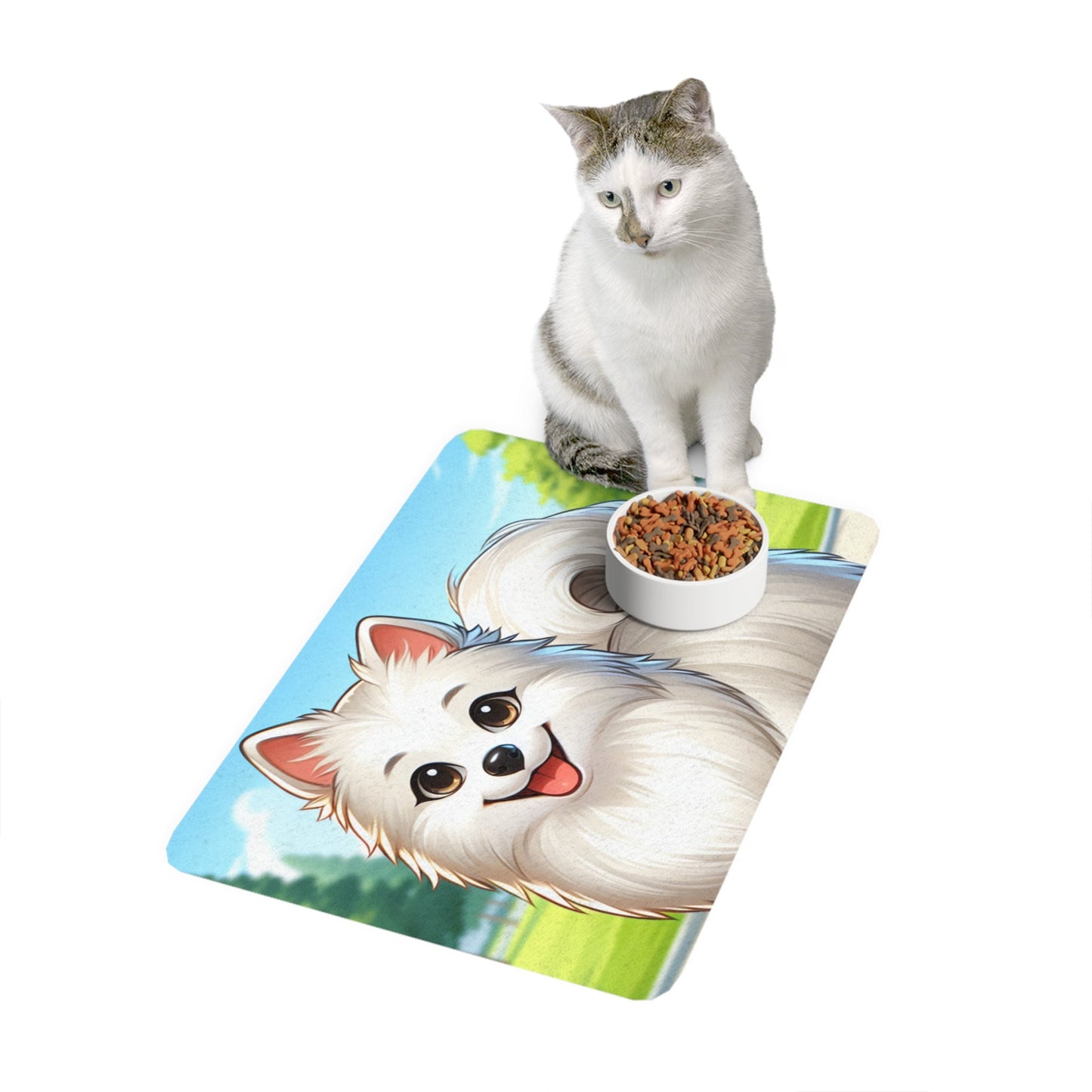 Non-Slip Pet Food Mat – Waterproof Feeding Mat for Dogs