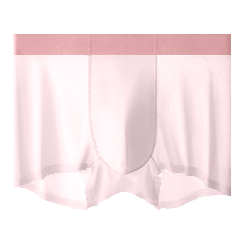 Ice Silk Men's Cool Antibacterial Graphene Breathable Shorts