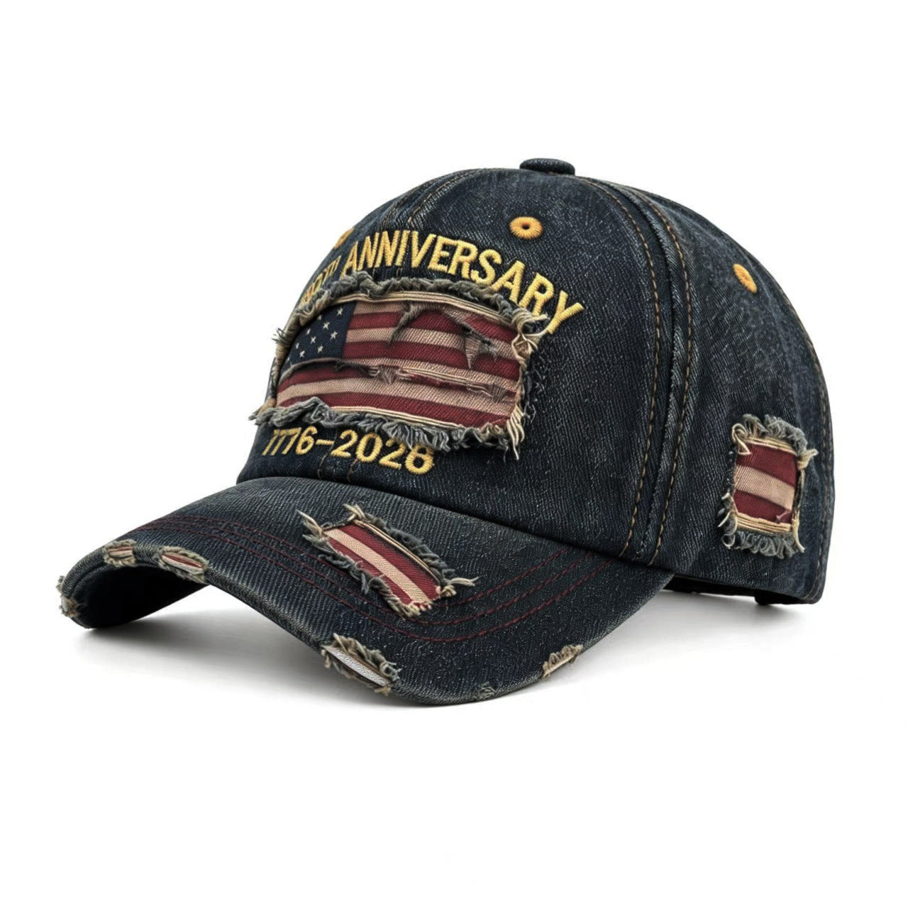 Sun-protective Shade-providing Denim Hat