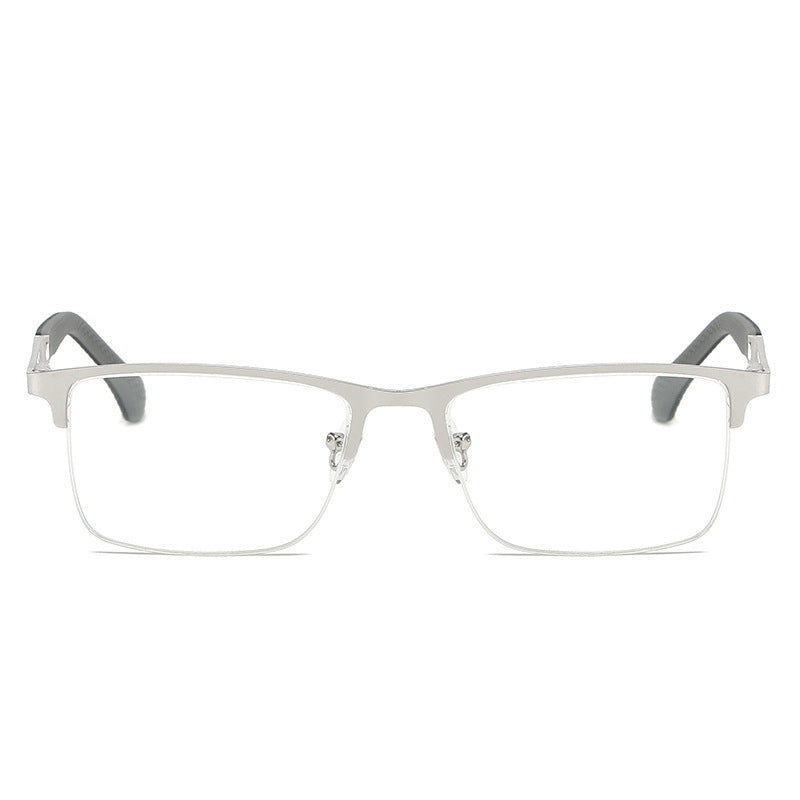 New Anti-blue Light Half Frame Fishing Line Fashion Reading Glasses