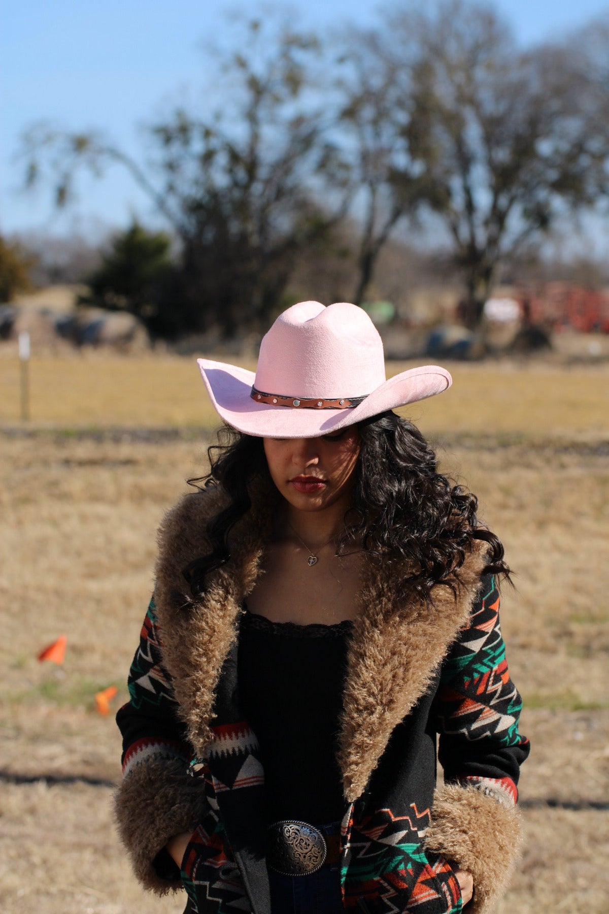 Durango  Cowboy Hat - Blush Pink