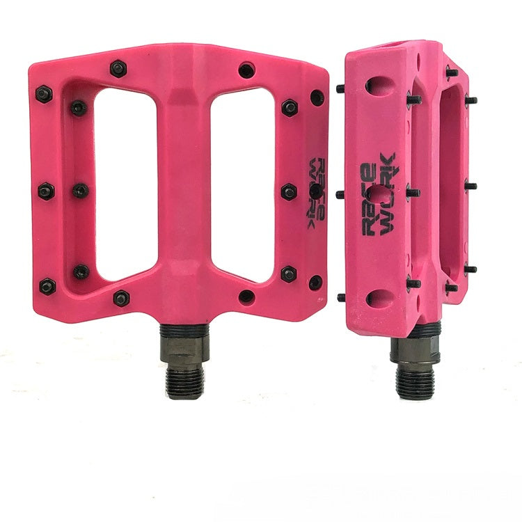 Ultralight Flat  Pedals Nylon Bicycle Pedal Mountain Bike Platform Pedals 3 Sealed Bearings Cycling Pedals For Bicycle Mountain Bike Pedals Pedals Bicycle Flat Pedals Bearing Lightweight Platform For Road Mountain Bike