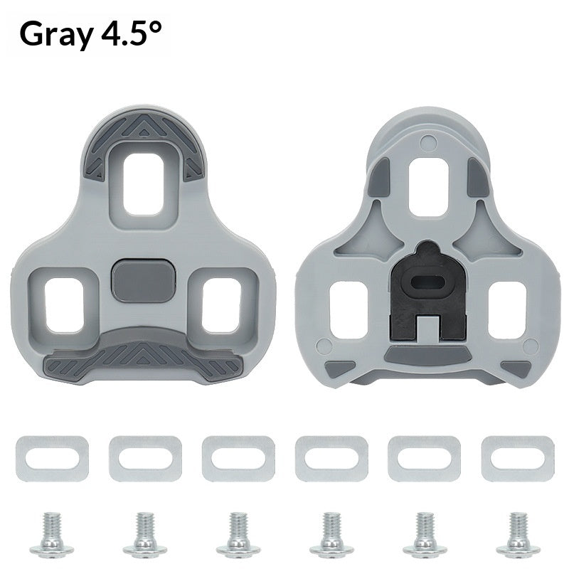 Road Pedal Cycling Shoes Cleats Self Locking Pedal Anti-Slip Cleat Compatible Look Road Bike Cycling Accessories Road Bike Cleats For Speed Cleats Indoor Outdoor Spin Cycling Pedals Cleat And Bicycle Clips Set