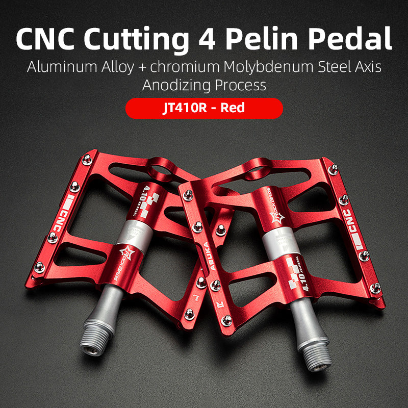 Bicycle Peddals Quick Release Rainproof Seal Bearing 8.2cm Widened Non-slip Chrome Molybdenum Bike   Mountain Bike Pedals Pedals Aluminum Bicycle Flat Platform Pedals Lightweight Non-Slip Sealed Bearing For Road Mountain