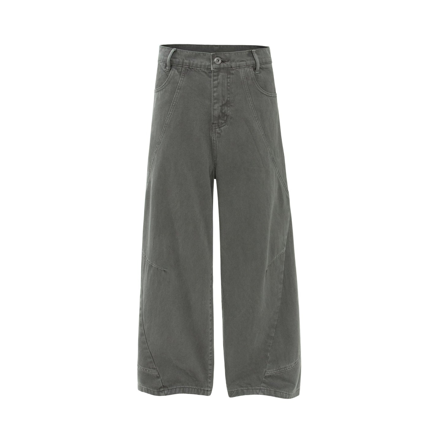 Vintage Mens Loose-fit Work Pants