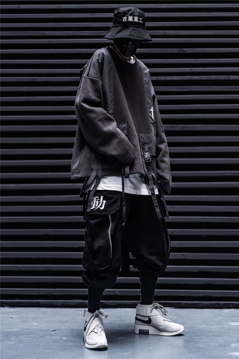 HiS001 Sweat ras du cou industriel urbain