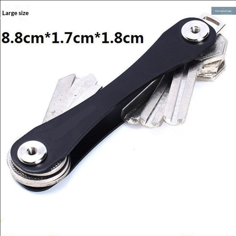 Aluminum Alloy Clip Outdoor EDC Tool Metal Key Organizer Holder