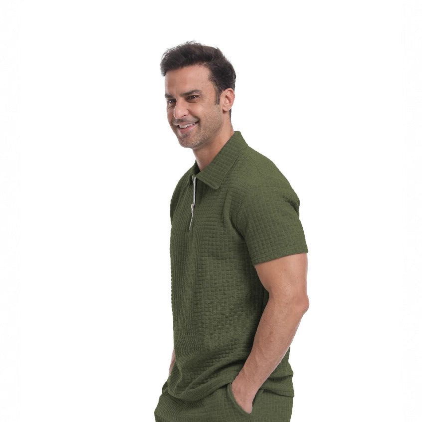 Summer New Mens Casual Polo Shirt