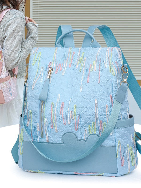 Women's Lightweight And Fashionable Multifunctional Backpack