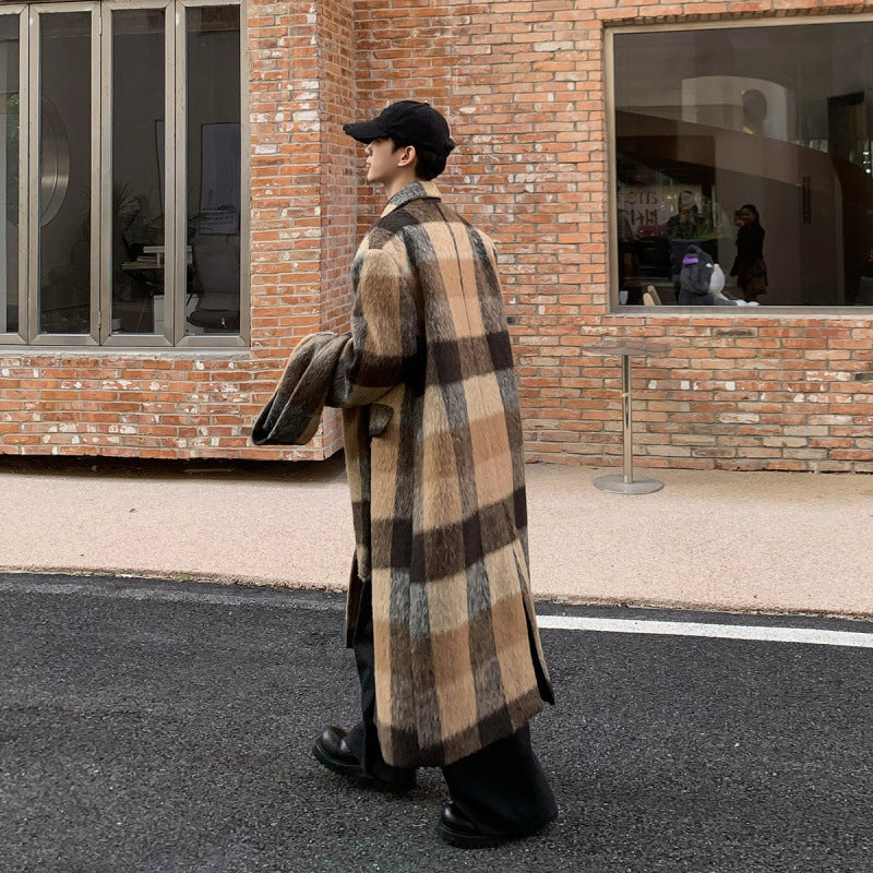 Extra-long Casual Men's Coat For Fallwinter