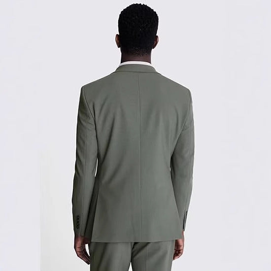 Mens Korean-style Slim-fit Two-piece Suit