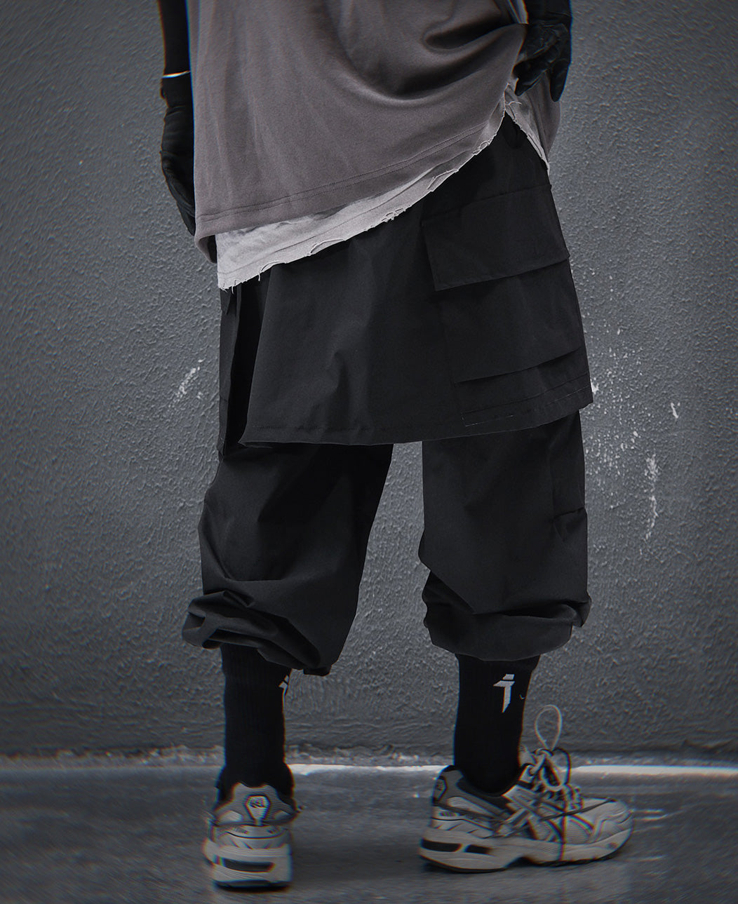 Pantalon de Samouraï Noir HiP80