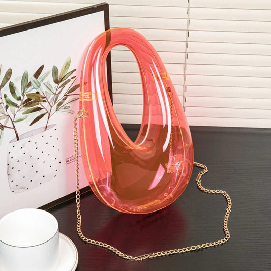 Oval Box Bag, Shell Baguette Bag, Banquet Mobile Phone Bag, Prom Bag, Party Purse, Prom Bags Clutch