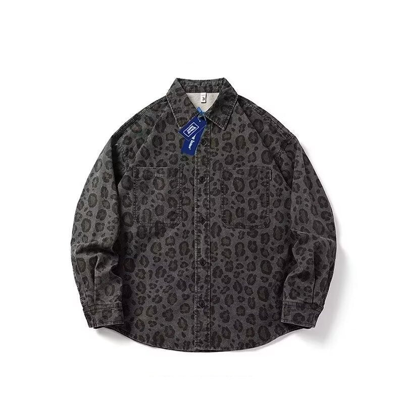 Autumn New Arrival Retro Loose-fit Casual Shirt Jacket