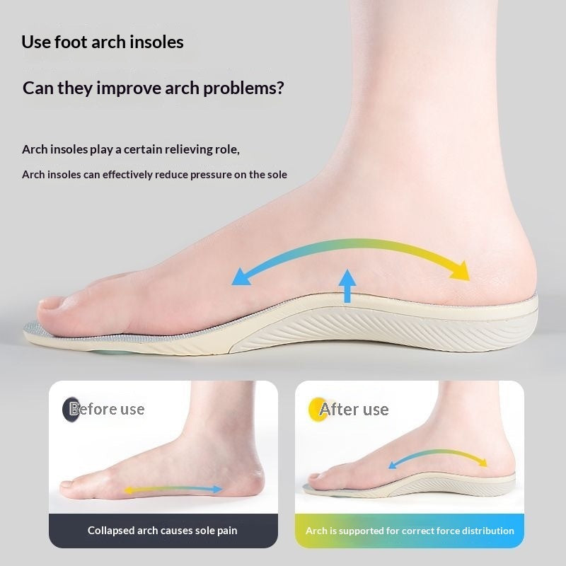 Athletic Insoles Basketball And Running Shock-absorbing Insoles
